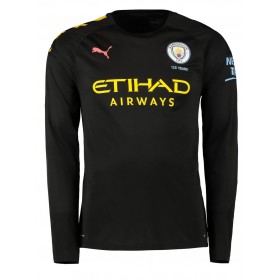 Koszulka Manchester City Wyjazdowe Koszulki Piłkarskie 2019-2020 Długi Rękaw